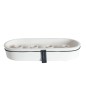 Adventsljusstake Vit Keramik 33x13 cm 2:sortering
