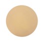 Underlägg Runt Läderlook Beige/Svart 4-pack