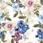 Servetter Blomsterfjäril 33x33cm 20-pack