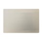 Underlägg Läderlook Vitt/Svart 4-pack
