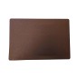 Underlägg Läderlook Kastanjebrun/Svart 4-pack