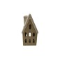 Lykta Hus Beige 20 cm