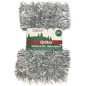 Glitter Girlang Silver Flamsäker 3 meter 