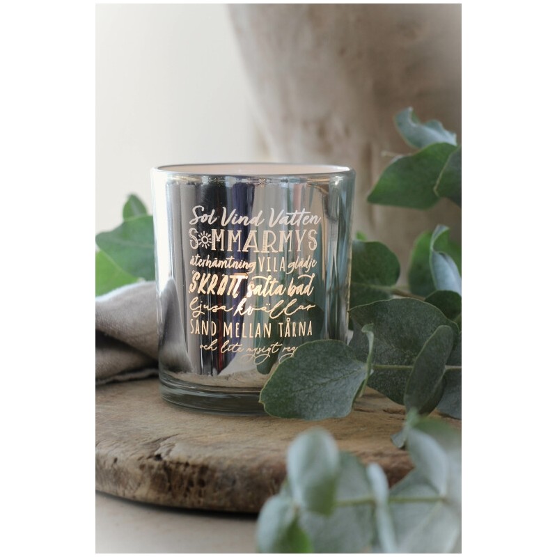 Majas Cottage Lykta Sommarmys Silver 9x10 cm Majas Cottage Lykta Sommarmys Silver 9x10 cm