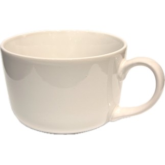 Mugg Te Soppa Jumbo Vit Keramik 4-pack