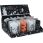 Ljus Halloween Vitt Orange Svart 10 cm Ljus Halloween Vitt Orange Svart 10 cm